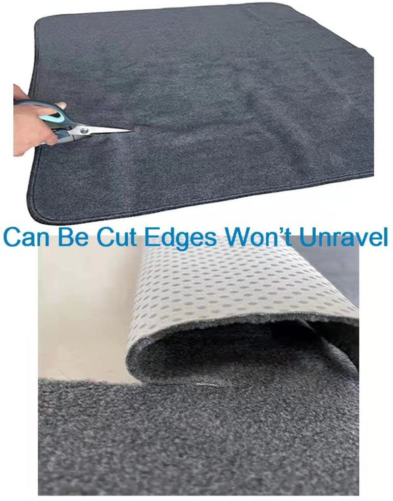 Peepeego 2PCS Non-Slip Dog Pads Large 54" X 54", Washable Puppy Pads with Fast Absorbent, Reusable, Waterproof for Training, Whelping, Housebreaking, Incontinence, Travel, for Playpen, Crate, Kennel Animals & Pet Supplies > Pet Supplies > Dog Supplies > Dog Kennels & Runs peepeego   