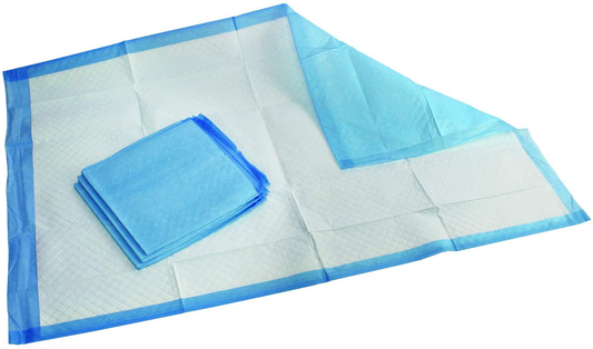 Medpride Disposable Underpads 23'' X 36'' (50-Count) Incontinence Pads, Chux, Bed Covers, Puppy Training | Thick, Super Absorbent Protection for Kids, Adults, Elderly | Liquid, Urine, Accidents Animals & Pet Supplies > Pet Supplies > Dog Supplies > Dog Diaper Pads & Liners MED PRIDE 25 Count (Pack of 1)  