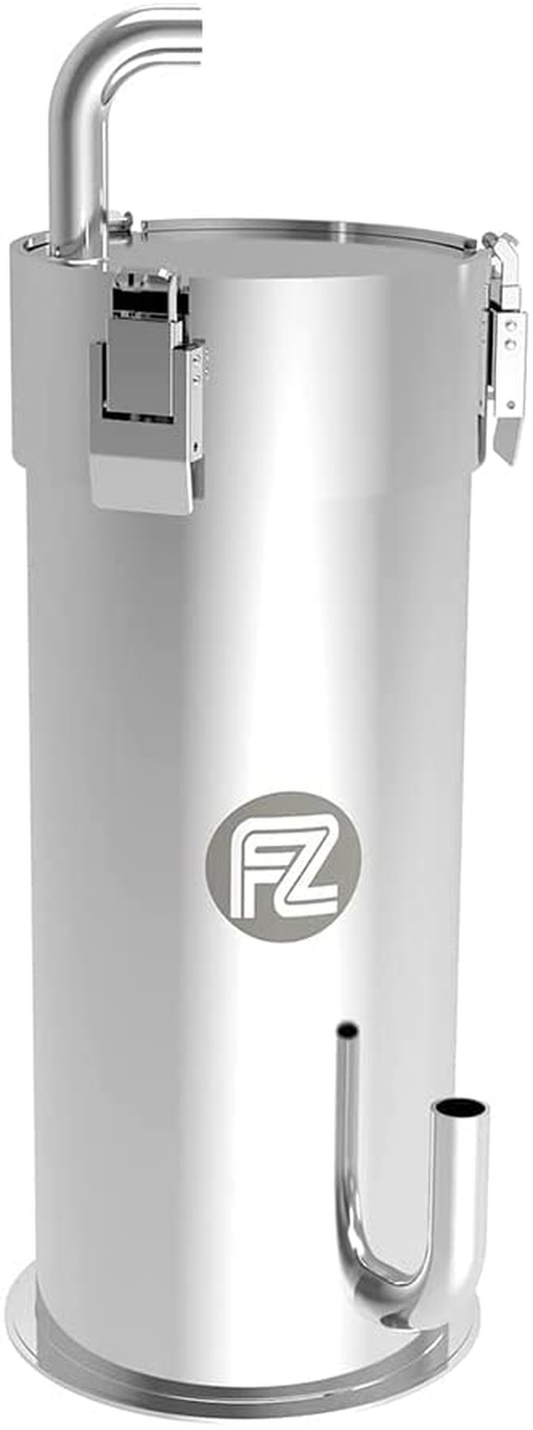FZONE Stainless Steel Filter Canister Designed from Ada'S Jet Filter Animals & Pet Supplies > Pet Supplies > Fish Supplies > Aquarium Filters FZONE 4.5L  