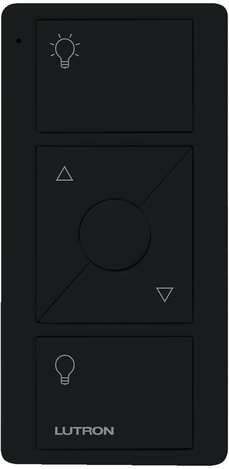 Lutron 3-Button with Raise/Lower Pico Remote for Caseta Wireless Smart Lighting Dimmer Switch, PJ2-3BRL-WH-L01R, White Animals & Pet Supplies > Pet Supplies > Dog Supplies > Dog Houses Lutron Black  