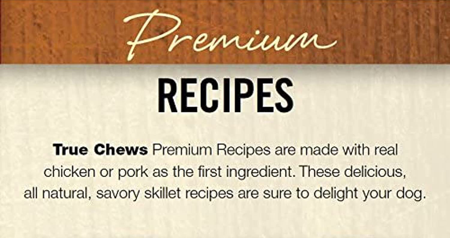 True Chews Dog Treats, Chicken Bacon Recipe, 12 Oz, Medium (019369-2303)