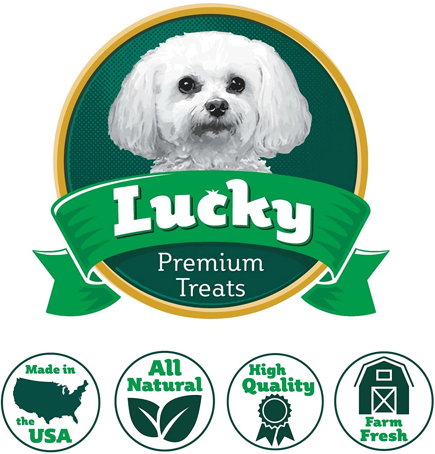 Lucky Premium Treats Natural Chicken Jerky Straws Dog Treats Animals & Pet Supplies > Pet Supplies > Small Animal Supplies > Small Animal Food Lucky Premium Treats   