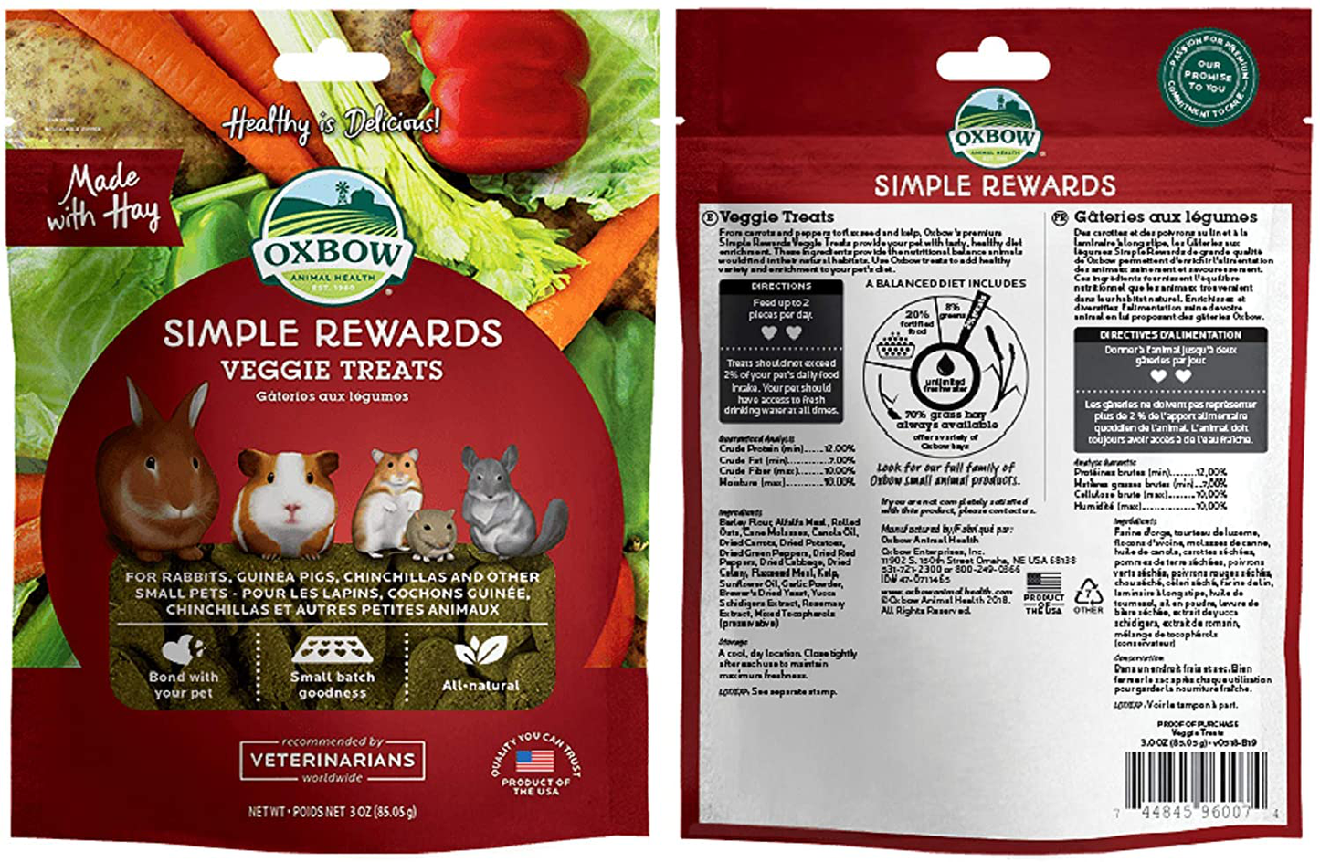 Simple Rewards Small Animal Treats (4 Pack), plus 1 Lava Star (4 Pack) Animals & Pet Supplies > Pet Supplies > Small Animal Supplies > Small Animal Treats Generic   