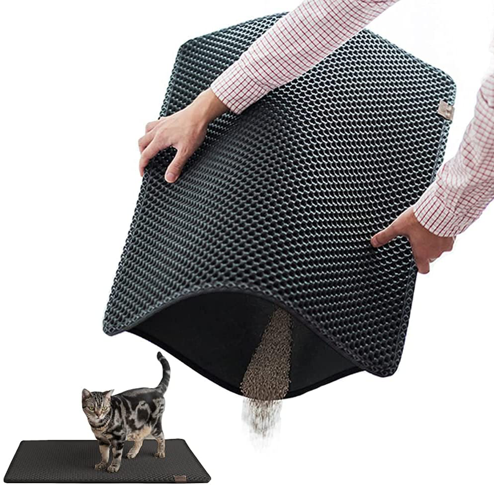 Blackhole Litter Mat Blackhole Cat Litter Mat - Large Size Rectangular 30" X 23"…