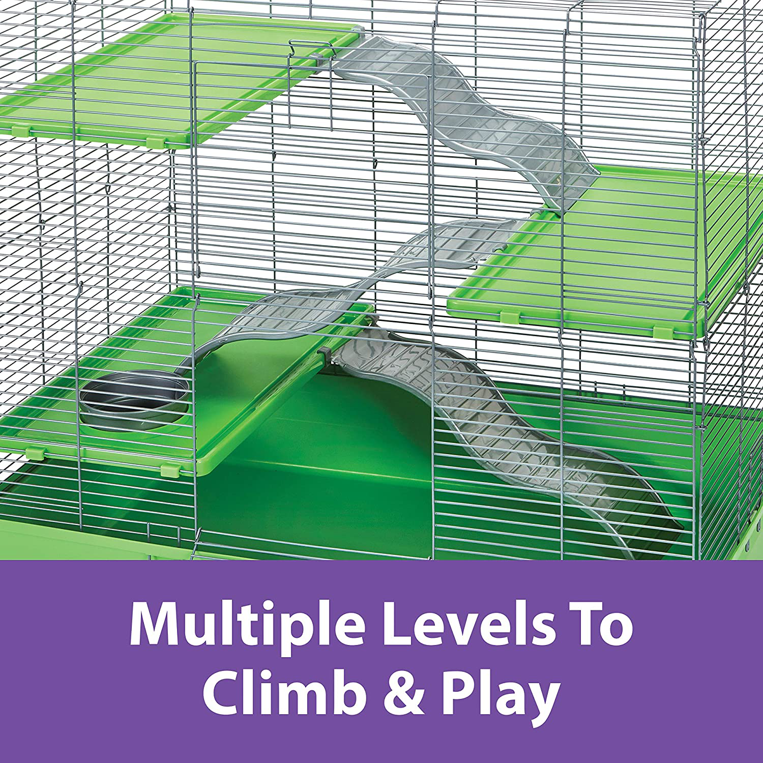 Kaytee My First Home 30 X 18 Multilevel Exotics Animals & Pet Supplies > Pet Supplies > Small Animal Supplies > Small Animal Habitats & Cages Kaytee   