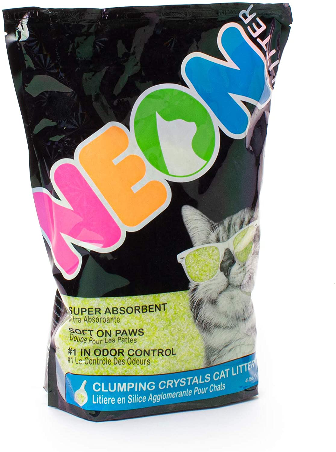 Neon Clumping Silica Gel Cat Litter Animals & Pet Supplies > Pet Supplies > Cat Supplies > Cat Litter Neon   