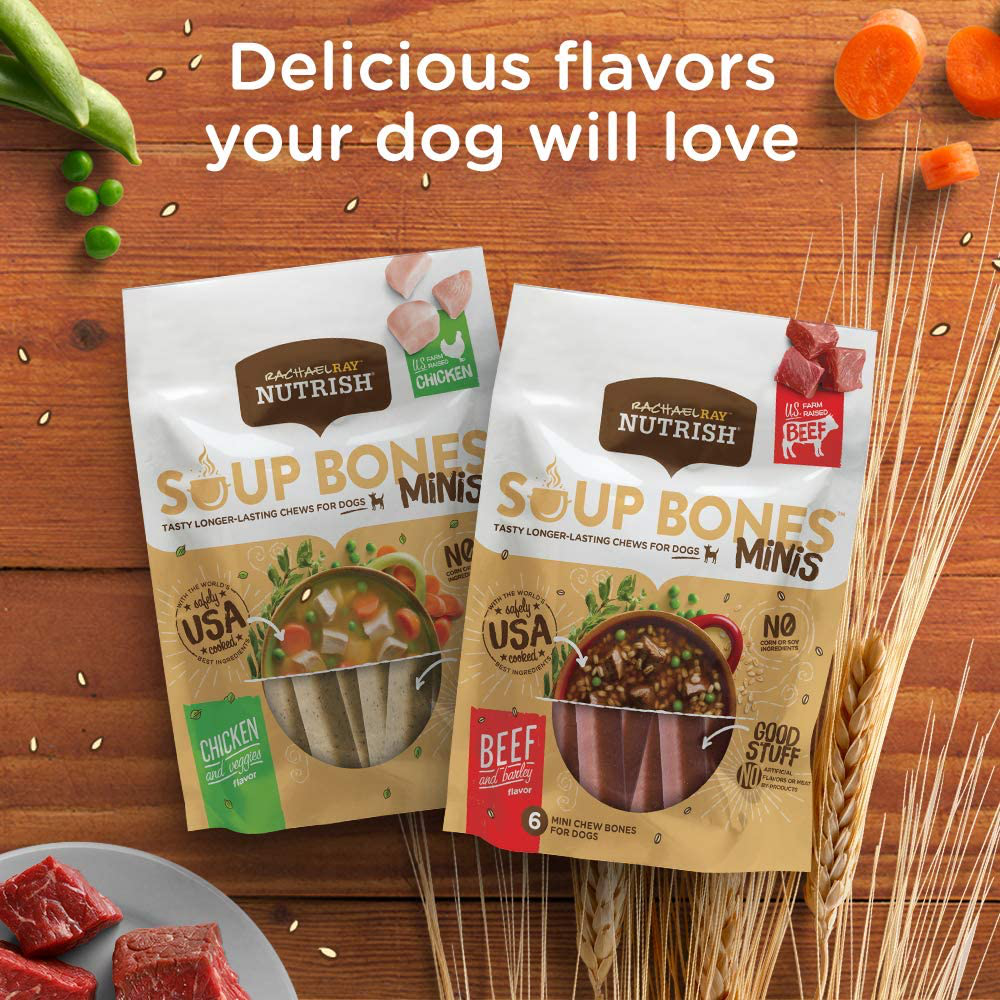 Rachael Ray Nutrish Soup Bones Longer Lasting Dog Treat Chews Animals & Pet Supplies > Pet Supplies > Small Animal Supplies > Small Animal Treats J.M. SMUCKER COMPANY   