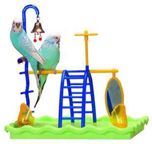 JW Pet Company Activitoys Play Gym Bird Toy, 12'' Length X 8'' Width X 11.5'' Height (31040) Animals & Pet Supplies > Pet Supplies > Bird Supplies > Bird Gyms & Playstands JW Pet   