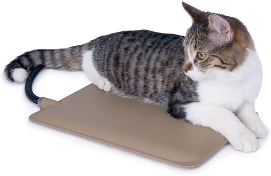 K&H PET PRODUCTS Heated Extreme Weather Kitty Pad Petite Outdoor Heated Animal Pad Animals & Pet Supplies > Pet Supplies > Cat Supplies > Cat Beds K&H PET PRODUCTS Heated Pad  