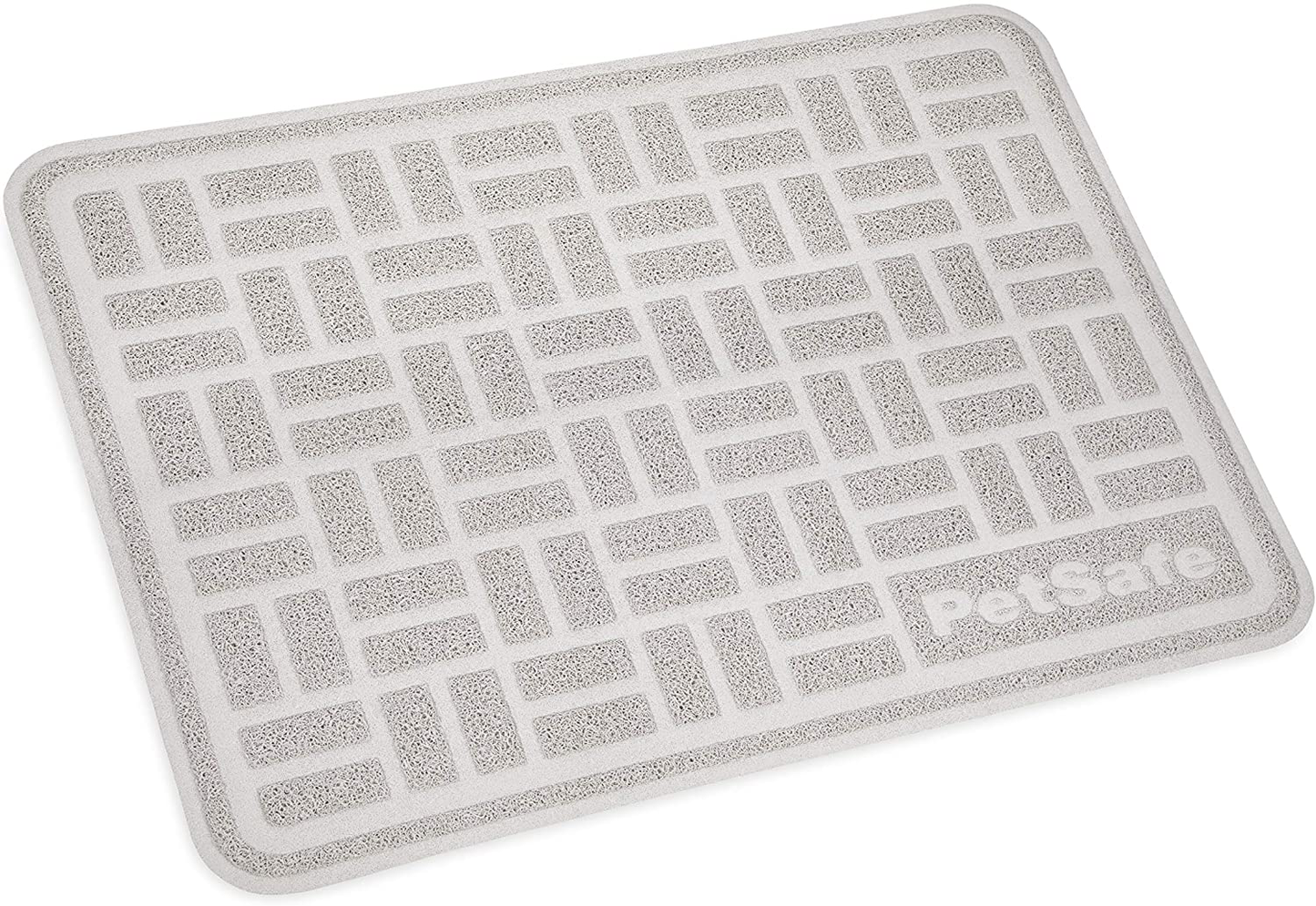 Petsafe Anti-Tracking Litter Mat - Traps Crystal and Clay Clumping Cat Litter - Durable Mesh Material - Easy to Clean Mat - Compatible with All Cat Litter Boxes - Small Size Animals & Pet Supplies > Pet Supplies > Cat Supplies > Cat Litter Box Mats PetSafe Gray Large 