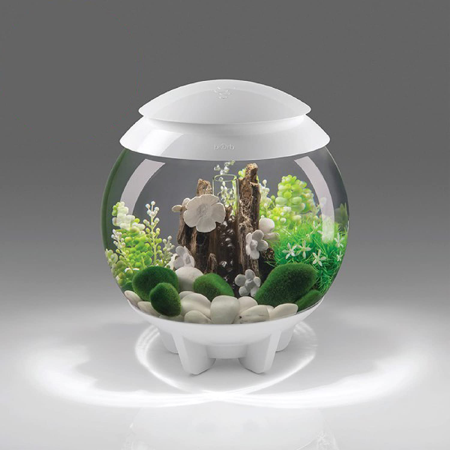 Biorb Halo Aquarium Animals & Pet Supplies > Pet Supplies > Fish Supplies > Aquarium Decor biOrb White MCR Lighting 8 Gallon