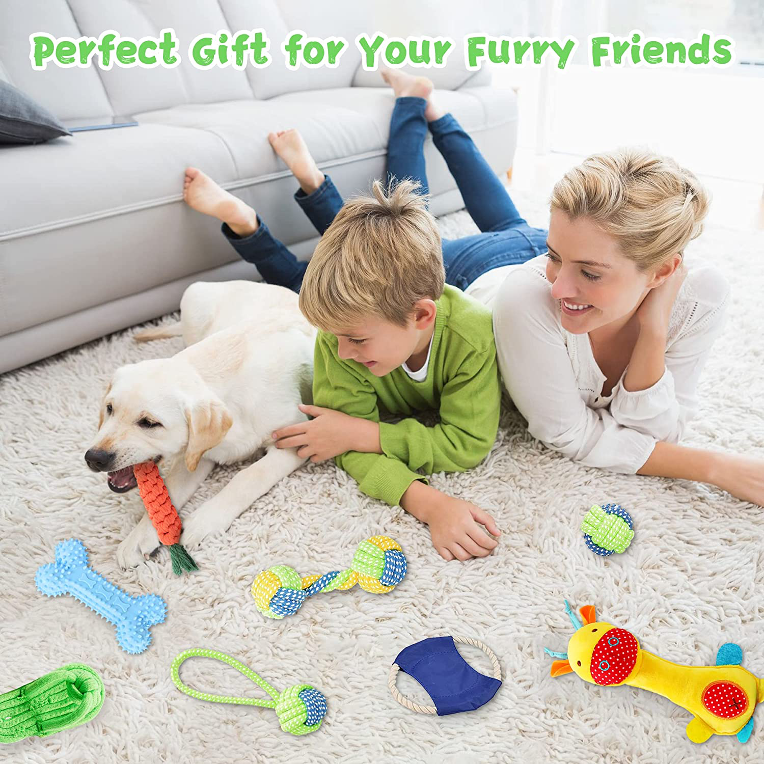 Plush Squeaky Dog Toys - Perfect Pet Gifts For Small, Medium, And