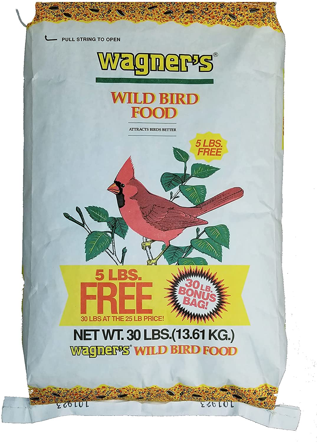 Wagner'S 13010 Wild Bird Food, 30-Pound Bag Animals & Pet Supplies > Pet Supplies > Bird Supplies > Bird Food Wagner's   