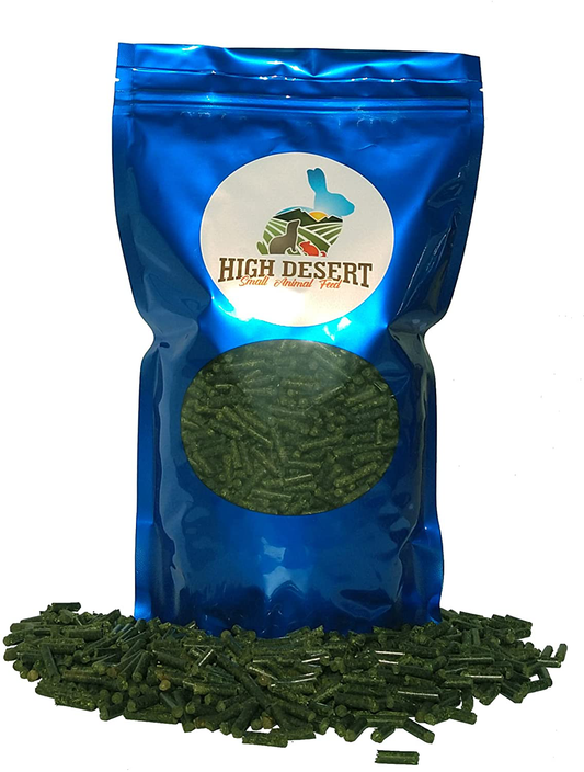 High Desert Alfalfa Hay Pellets for Guinea Pigs, Rabbits, and More Small Animal Pets Animals & Pet Supplies > Pet Supplies > Small Animal Supplies > Small Animal Food High Desert Small Animal Feed 2 Pound (Pack of 1)  