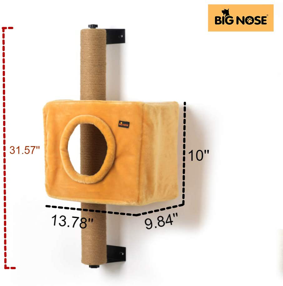 BIG NOSE- Wall Mounted Cat Condos Tree House Animals & Pet Supplies > Pet Supplies > Cat Supplies > Cat Furniture BIG NOSE   