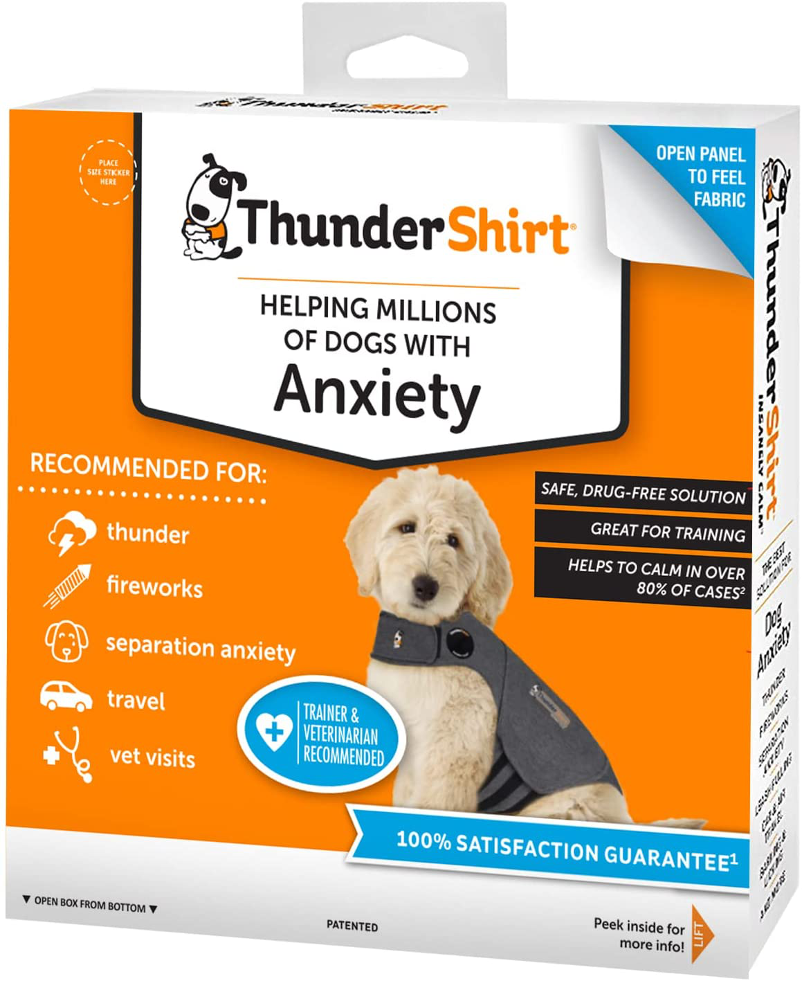 Thundershirt Classic Dog Anxiety Jacket Animals & Pet Supplies > Pet Supplies > Dog Supplies > Dog Houses Central Garden & Pet   