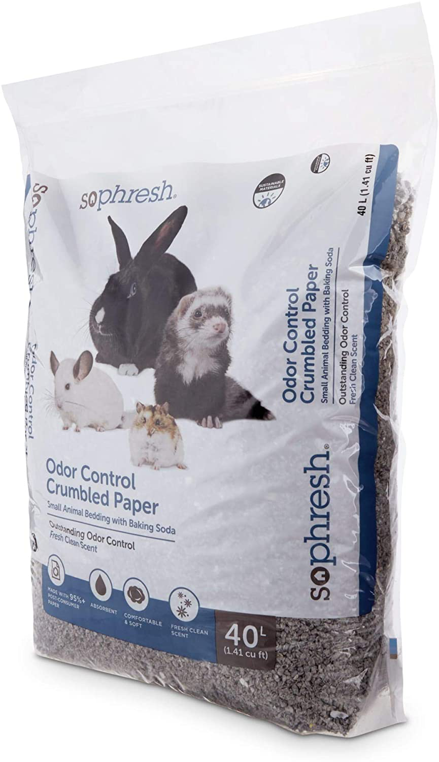 Petco Brand - so Phresh Odor-Control Crumbled Paper Small Animal Bedding, 40 Liters