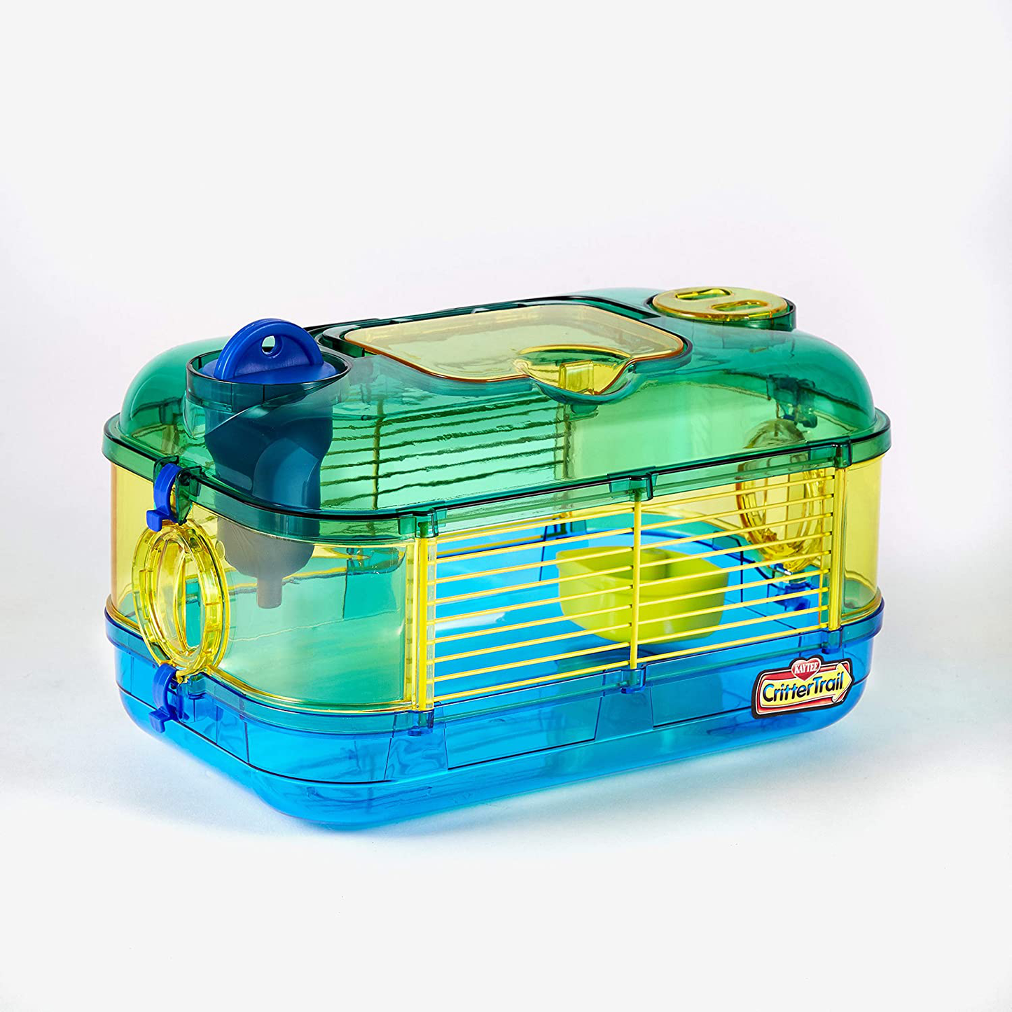 Kaytee Crittertrail Carry & Go Travel Habitat,Blue,Small Animals & Pet Supplies > Pet Supplies > Small Animal Supplies > Small Animal Habitat Accessories Kaytee   