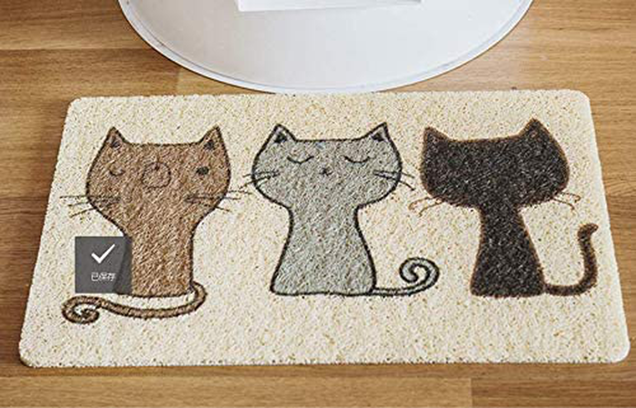 MJEMS Pets Cat Litter Mat Trapping Mat, Scatter Control for Cat Litter Box, Water Resistant, Waterproof Urine Scatter Control, Easy to Clean, XL Size, Non-Slip Animals & Pet Supplies > Pet Supplies > Cat Supplies > Cat Litter Box Mats MJEMS   