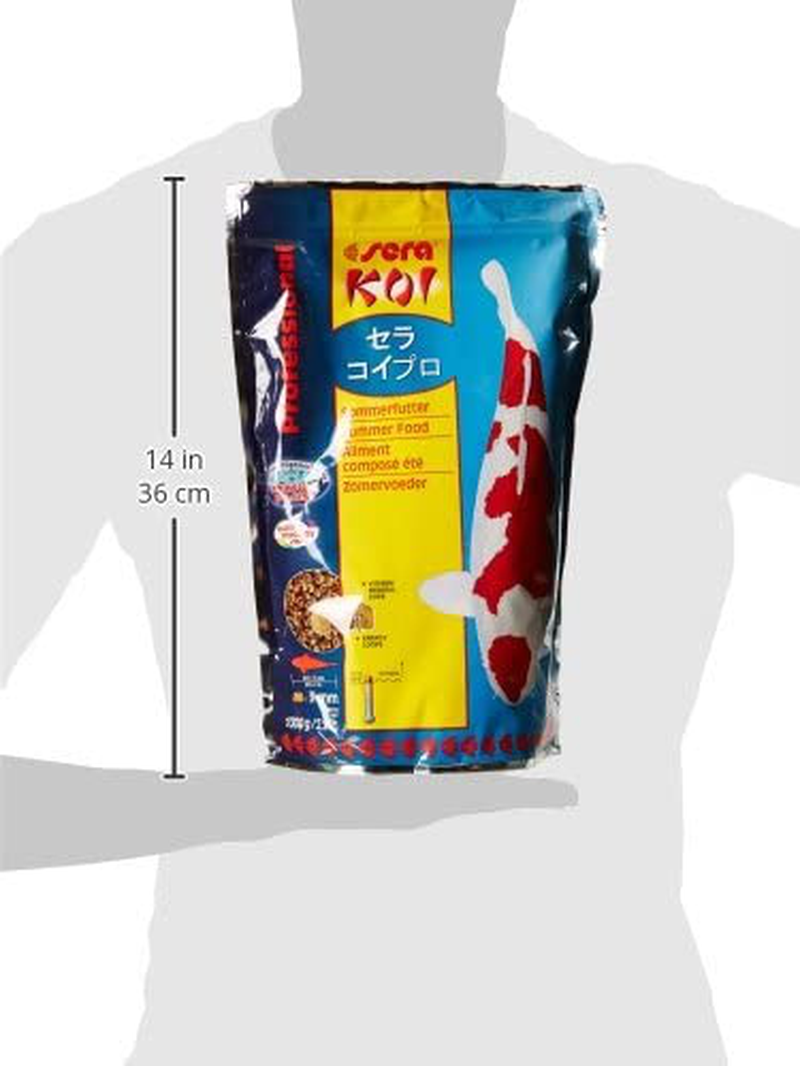 Sera Koi Professional Summer Pet Food, 2.2 Pound Bag Animals & Pet Supplies > Pet Supplies > Reptile & Amphibian Supplies > Reptile & Amphibian Food Sera   