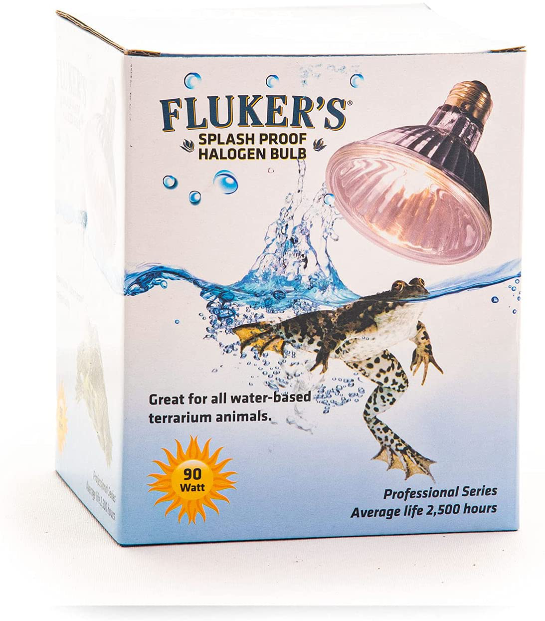 Fluker'S Heavy-Duty Splash Proof Halogen Bulb for Turtles Animals & Pet Supplies > Pet Supplies > Reptile & Amphibian Supplies > Reptile & Amphibian Habitat Heating & Lighting Fluker's   