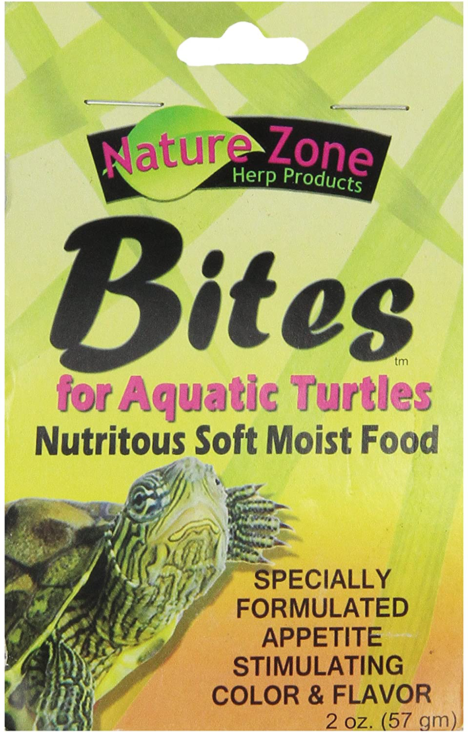 Nature Zone Snz54670 Bites Soft Moist Food for Aquatic Turtles, 2-Ounce