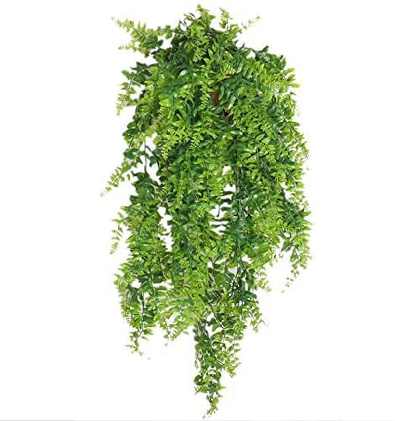 Claymmny 5-In-1 Reptile Terrarium Decoration Set, Bearded Dragon Hammock with Jungle Vines Artificial Plants Leaves & Suction Cup Habitat Accessories for Climbing Chameleon Hermit Crab Lizards Gecko Animals & Pet Supplies > Pet Supplies > Reptile & Amphibian Supplies > Reptile & Amphibian Habitat Accessories Calymmny   