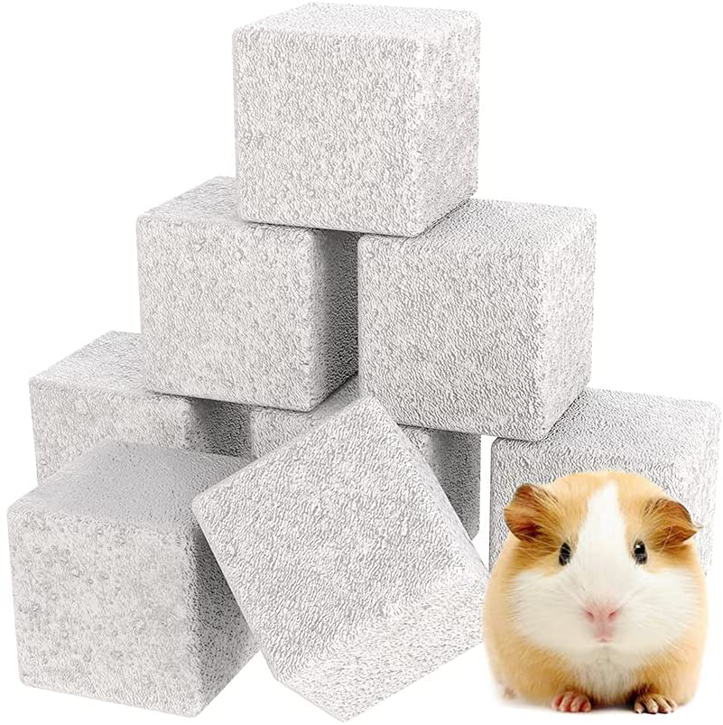 WANBAO 1.6 Inch Hamster Molar Lava Block, Small Animal Teeth Grinding Lava Block, for Chinchillas, Rabbits, Parrots 8 Pcs Animals & Pet Supplies > Pet Supplies > Small Animal Supplies > Small Animal Treats WANBAO   