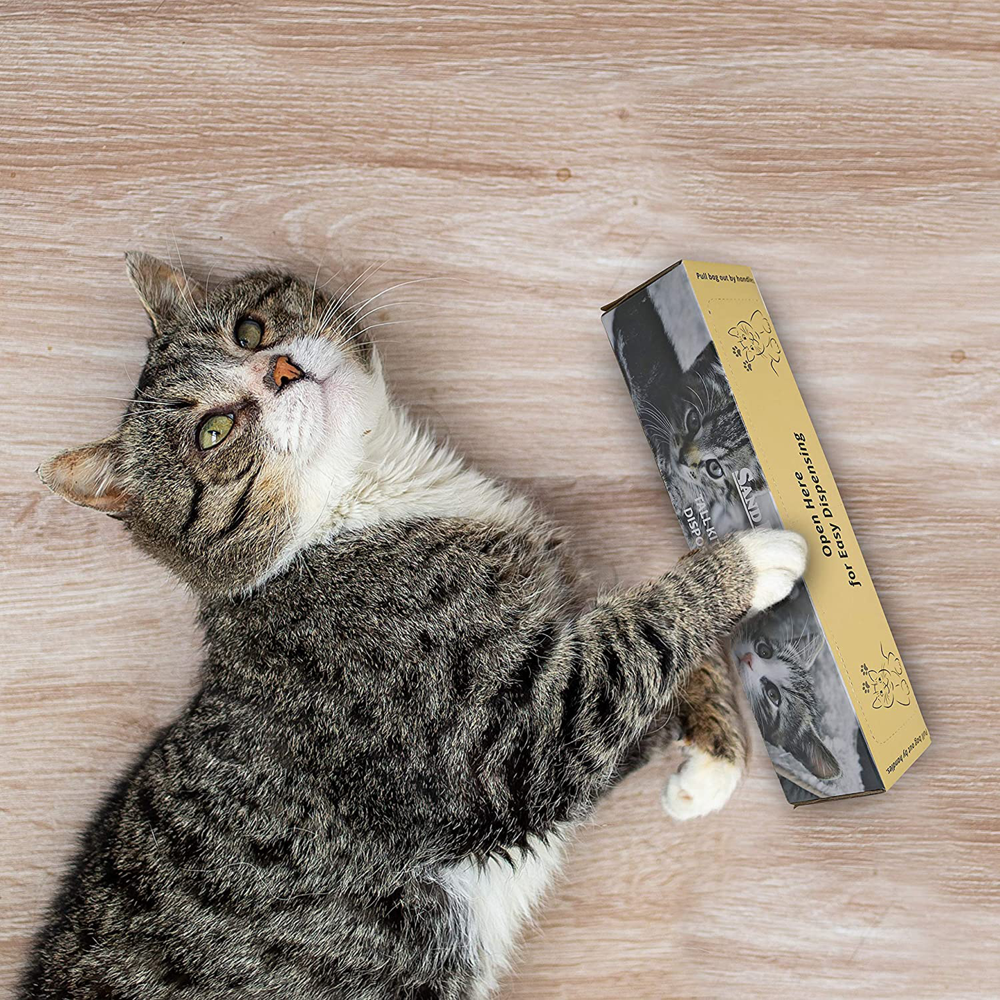 Sand Dipper Cat Litter Waste Bags | Strong Thick Odor Sealing (Tall 35 Roll) Animals & Pet Supplies > Pet Supplies > Cat Supplies > Cat Litter Box Liners Sand Dipper   