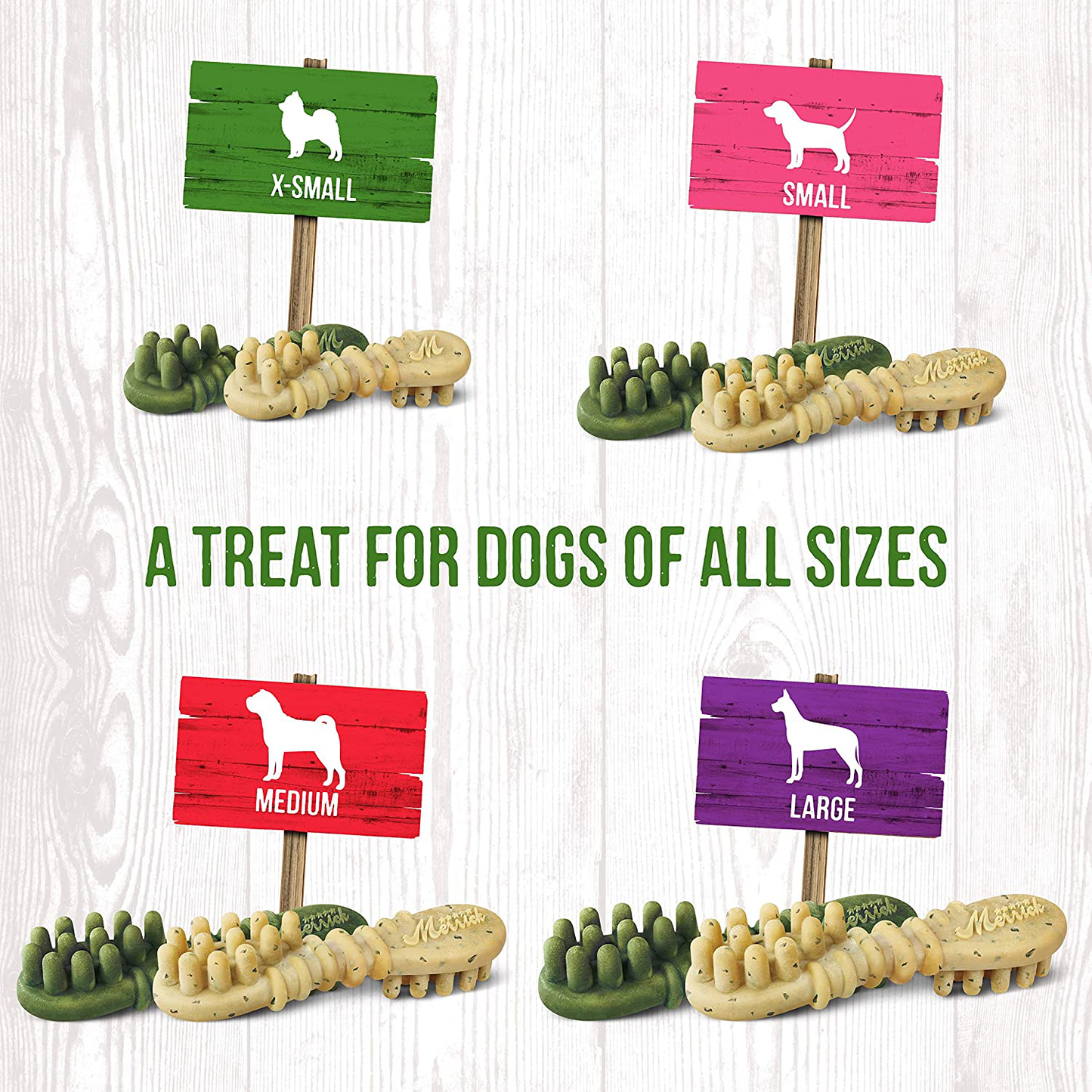 Merrick Fresh Kisses Oral Care Dental Dog Treats for Large Dogs over 50 Lbs Animals & Pet Supplies > Pet Supplies > Dog Supplies > Dog Treats Merrick   