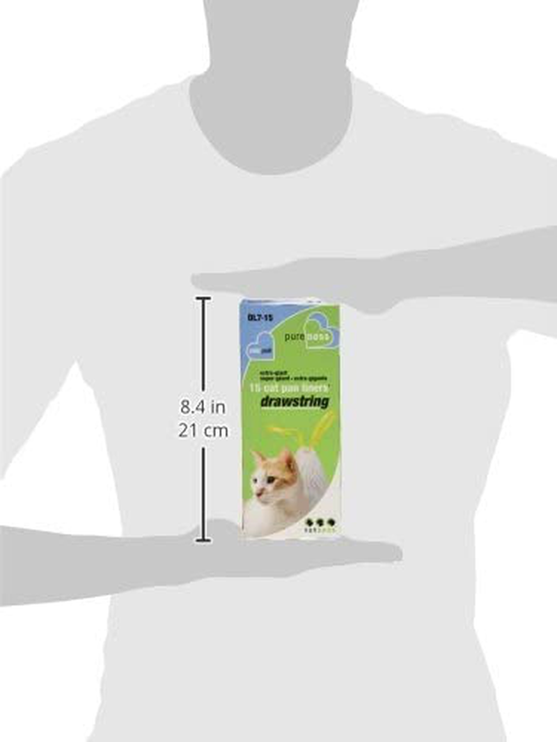 Pure-Ness Drawstring Cat Pan Liners,Pack of 2 (15-Count X 2) Animals & Pet Supplies > Pet Supplies > Cat Supplies > Cat Litter Box Liners Van Ness   