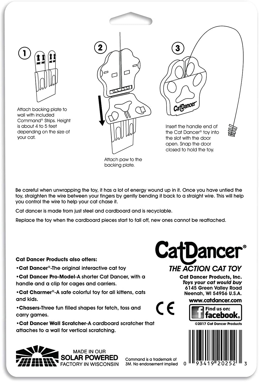 Cat Toy Animals & Pet Supplies > Pet Supplies > Cat Supplies > Cat Toys CAT DANCER   