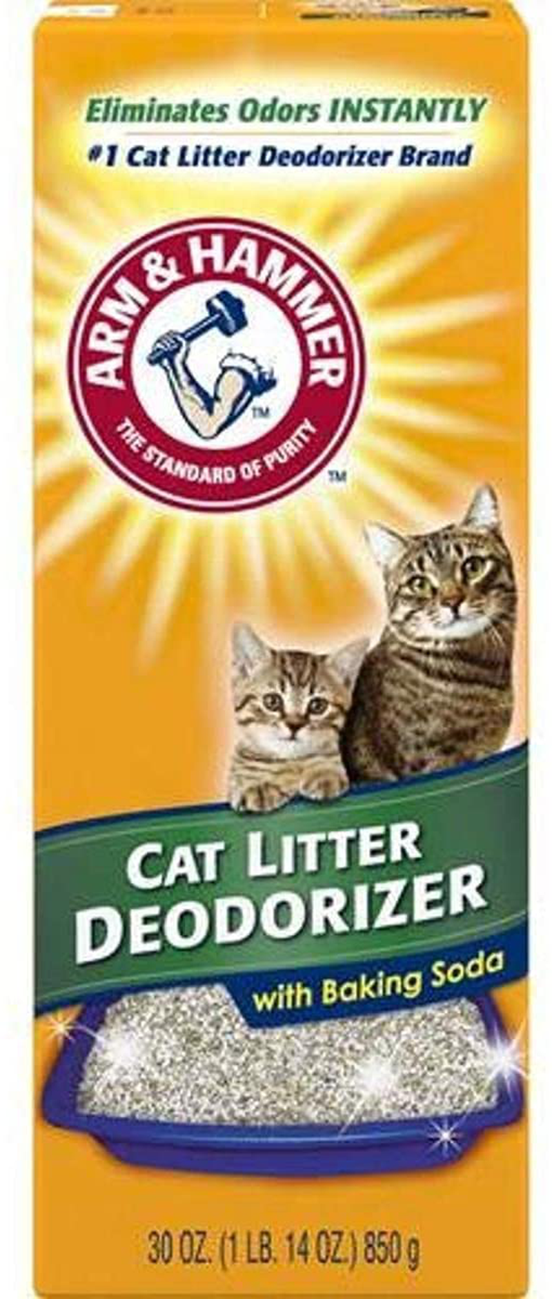 ARM & Hammer Cat Litter Deodorizer Animals & Pet Supplies > Pet Supplies > Cat Supplies > Cat Litter Arm & Hammer 30 oz  