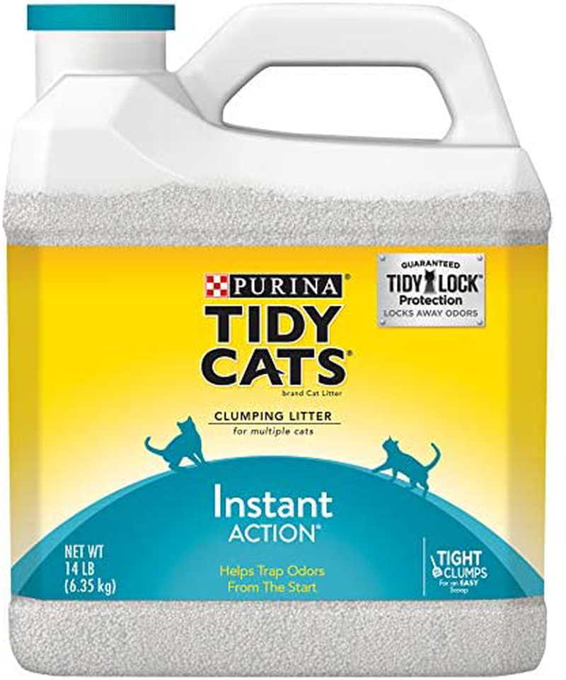 Tidy Cats Scoop Instant Action - 14 Lb (Pack of 1) Animals & Pet Supplies > Pet Supplies > Cat Supplies > Cat Litter Tidy Cats   