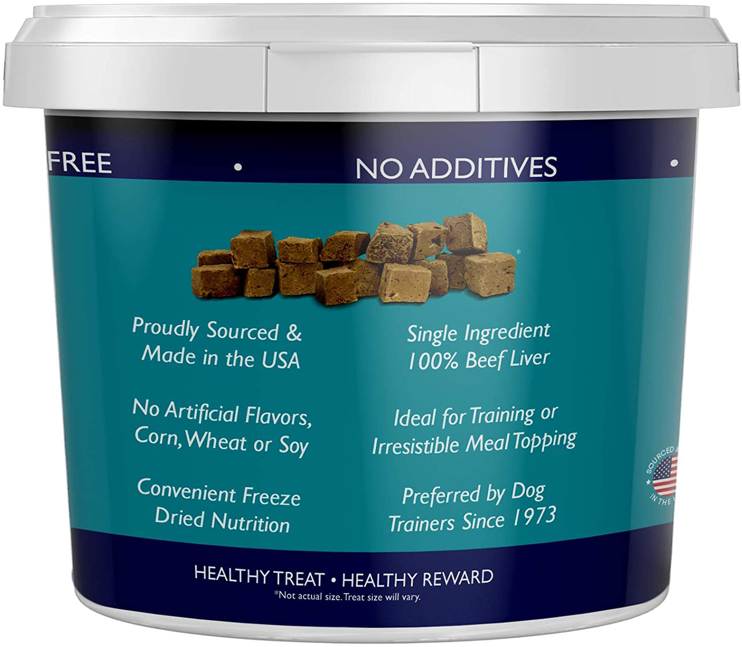 Stewart Freeze Dried Dog Treats Made in USA [Single Ingredient, Puppy and Dog Training Treats - Grain Free, Natural Dog Treats], Resealable Tub to Preserve Freshness Animals & Pet Supplies > Pet Supplies > Small Animal Supplies > Small Animal Treats Stewart   