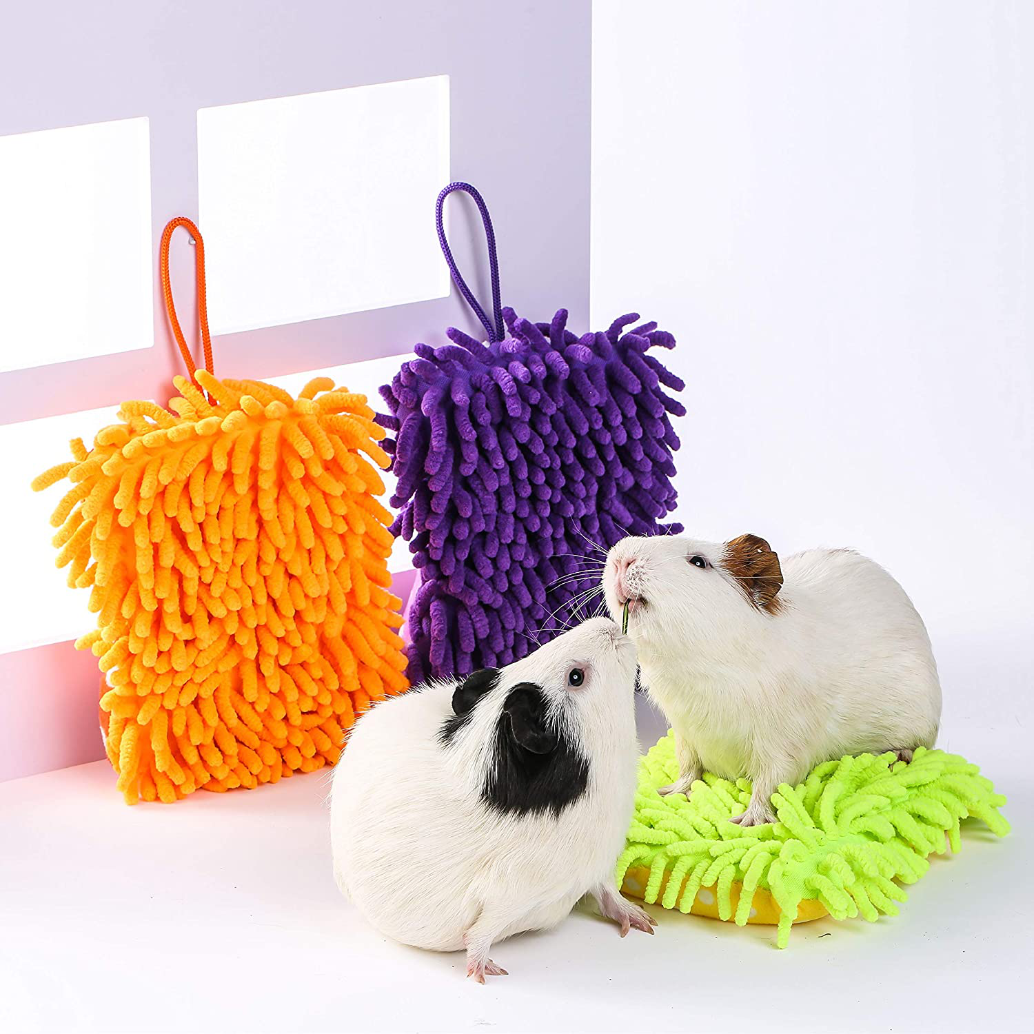 Janyoo Guinea Pig Bed Accessories for Cage Pads Set Soft Cushions Supplies Pack Cute Pillow Mat for Small Animal Girls Boys Animals & Pet Supplies > Pet Supplies > Small Animal Supplies > Small Animal Habitat Accessories JanYoo   