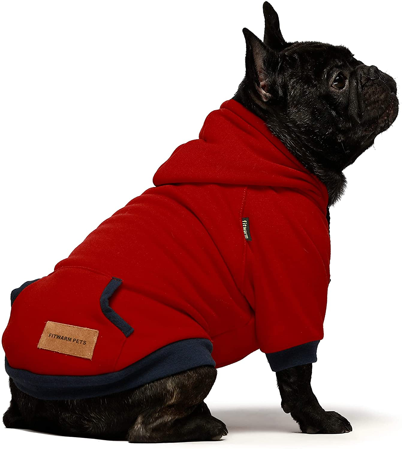 Fitwarm Casual Pet Clothes Dog Hoodies Puppy Pullover Cat Hooded Shirts Sweatshirts Animals & Pet Supplies > Pet Supplies > Dog Supplies > Dog Apparel Fitwarm   