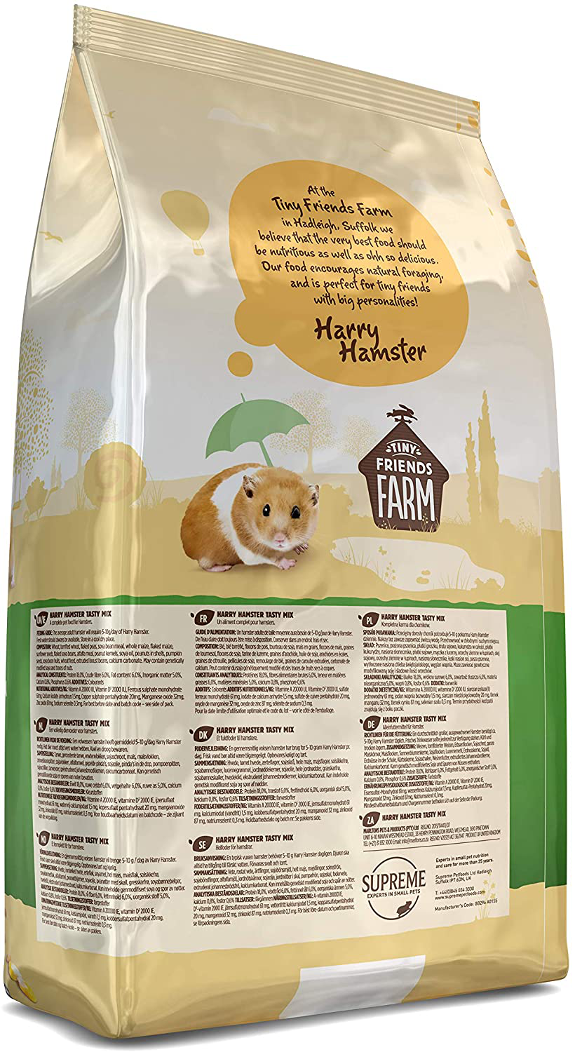 Supreme Tiny Friends Farm Hazel Hamster Tasty Mix 2Lbs