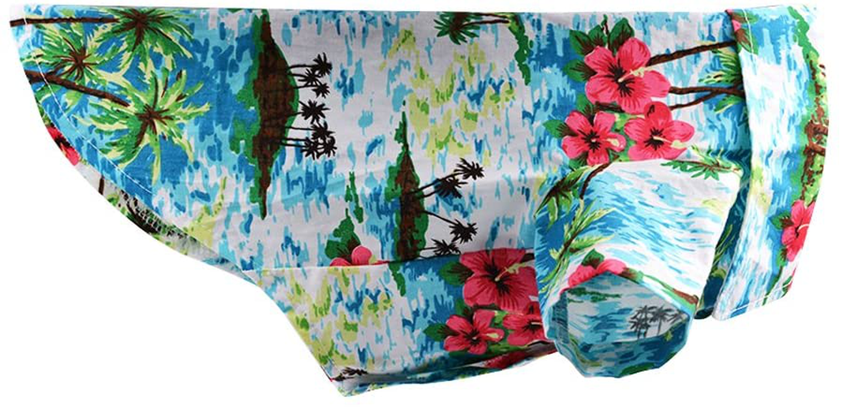 EXPAWLORER Hawaiian Pet Dog Polo T Shirts Cute for Small to Medium Puppy Cats Cool Summer Custom Vest
