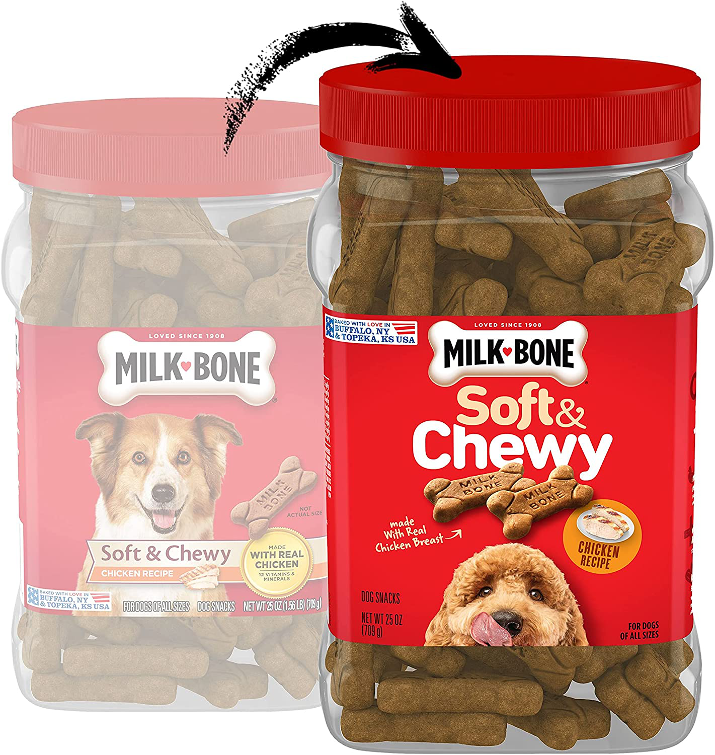 Milk-Bone Soft & Chewy Dog Treats with 12 Vitamins and Minerals Animals & Pet Supplies > Pet Supplies > Small Animal Supplies > Small Animal Treats J.M. SMUCKER COMPANY   