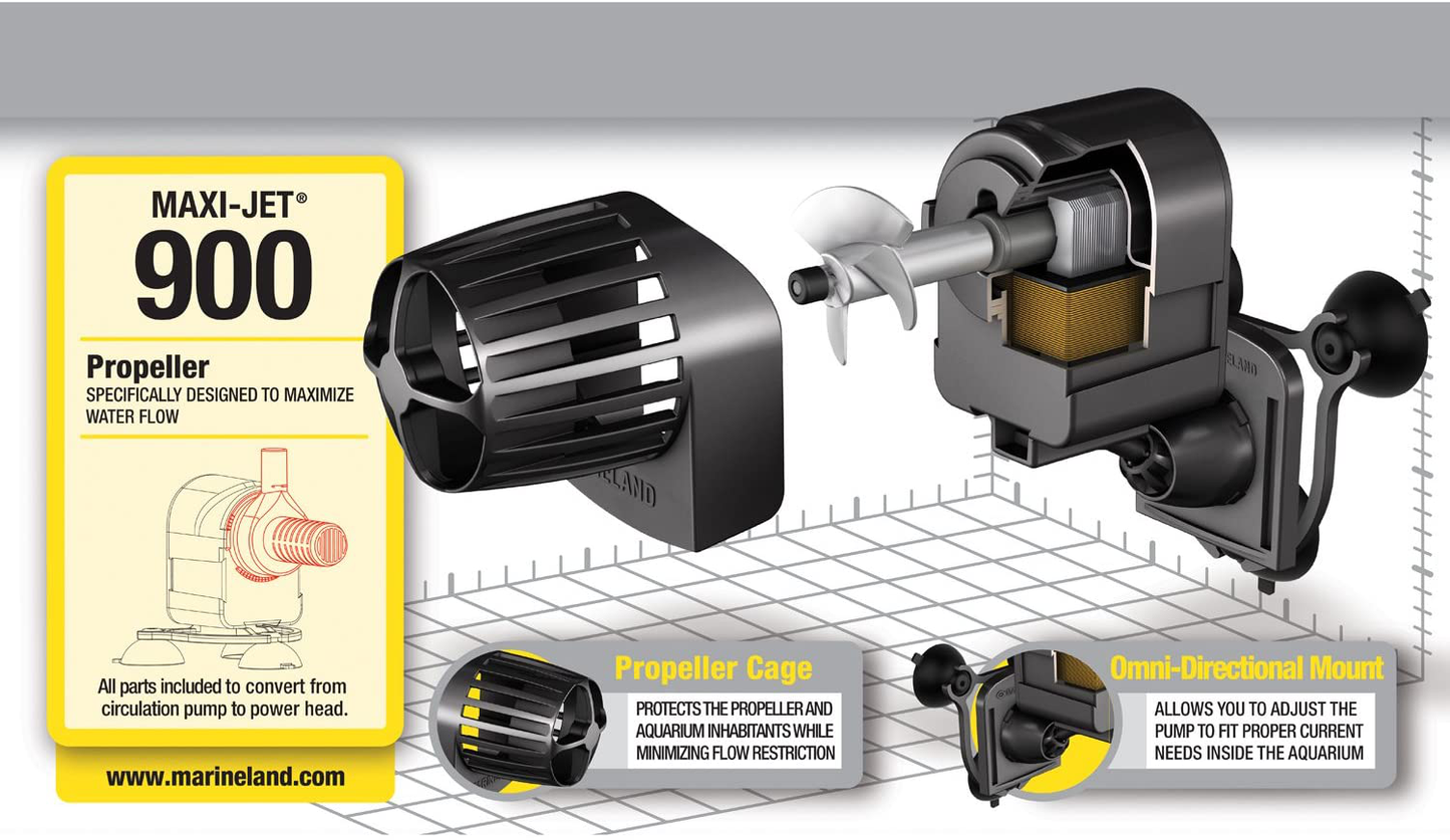 Marineland Maxi-Jet, Multi-Use Water Pump and Power Head Animals & Pet Supplies > Pet Supplies > Fish Supplies > Aquarium Fish Nets MarineLand   