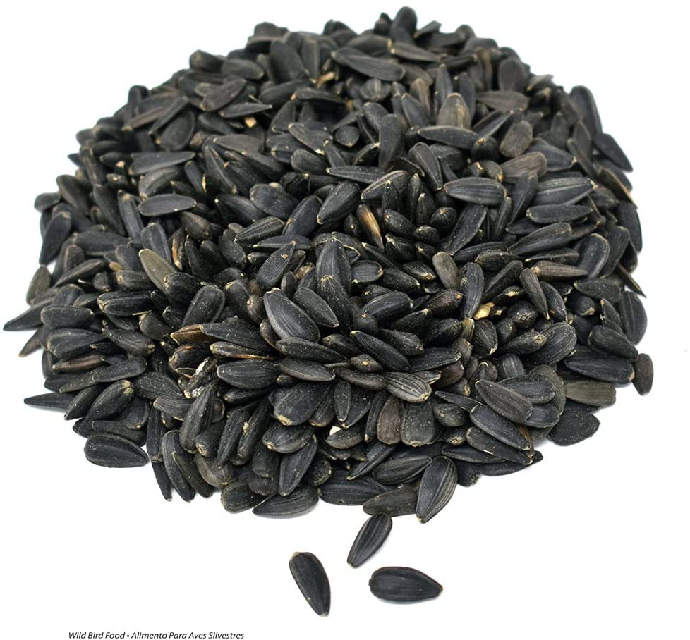 Valley Splendor 100033658 Black Oil Sunflower Seeds Wild Bird Food, 5 Lb
