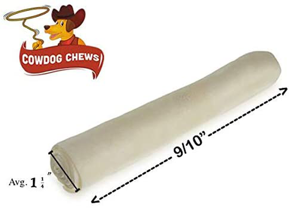 Retriever Roll 9-10 Inch All Natural Rawhide Dog Treat Animals & Pet Supplies > Pet Supplies > Dog Supplies > Dog Treats Cowdog Chews   