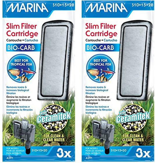 Marina Slim Filter Carbon plus Ceramic Cartridge