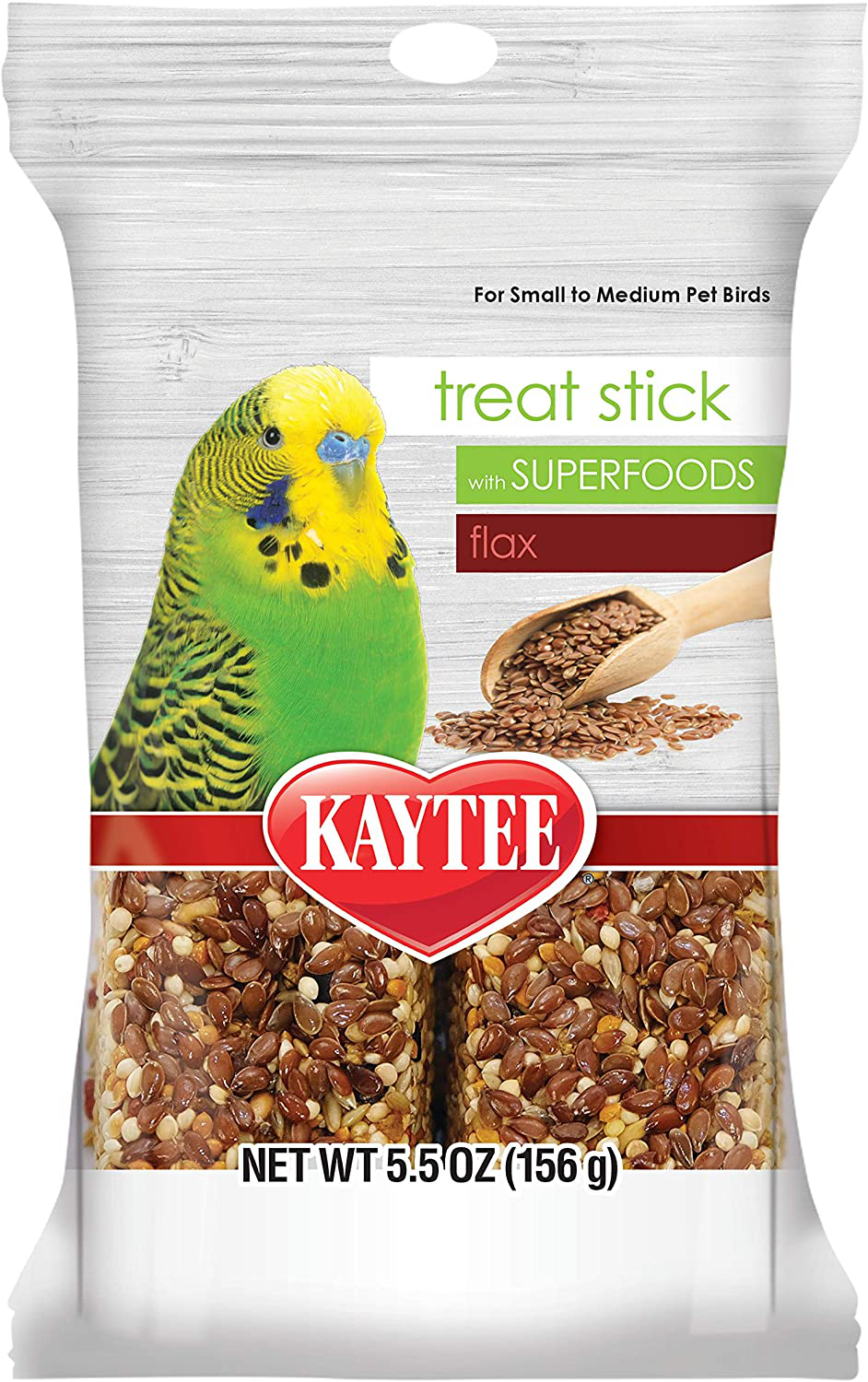 Kaytee Flax Avian Treat Stick with Superfood Animals & Pet Supplies > Pet Supplies > Bird Supplies > Bird Treats Kaytee   