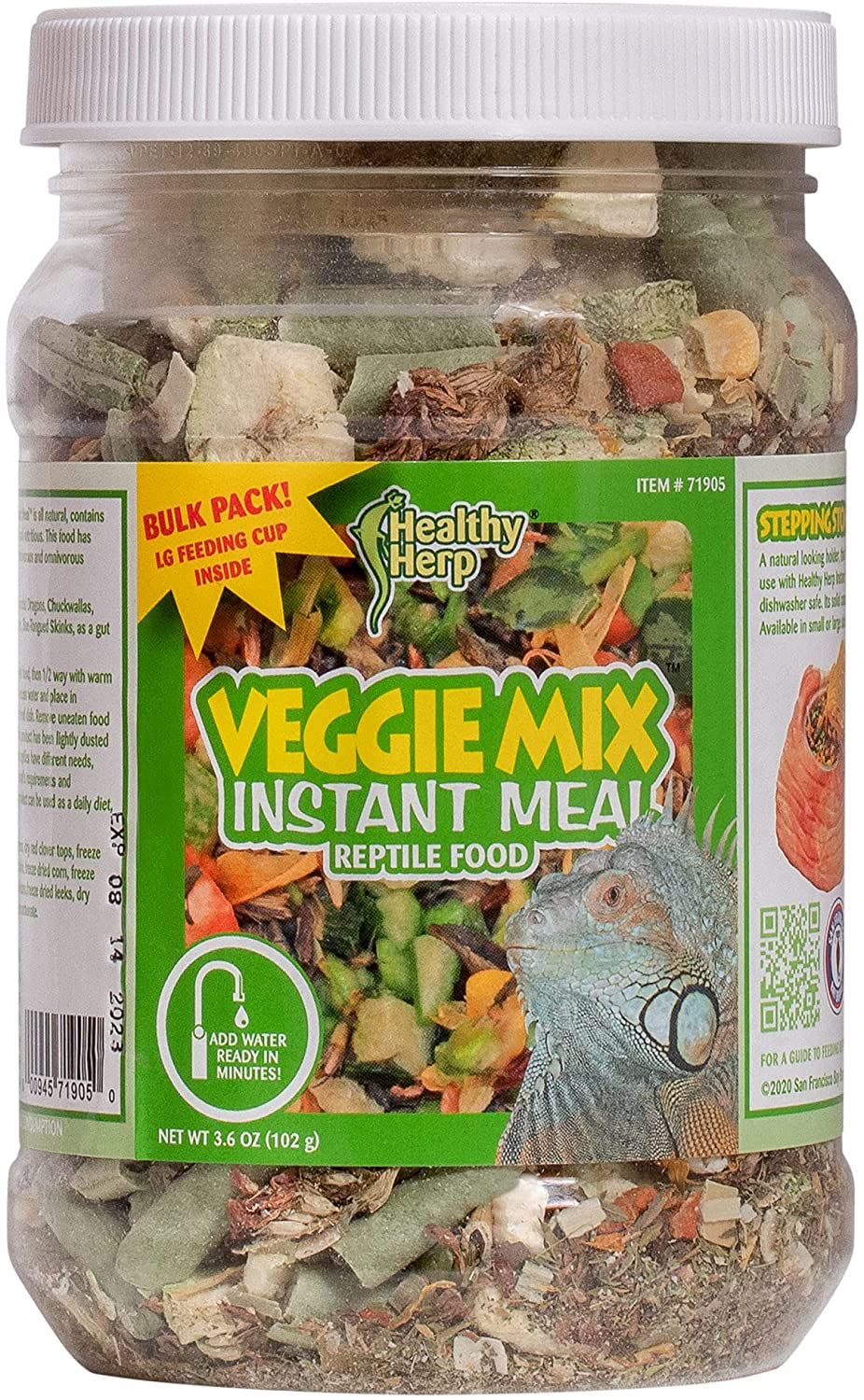 Healthy Herp Instant Meal Veggie Mix Animals & Pet Supplies > Pet Supplies > Reptile & Amphibian Supplies > Reptile & Amphibian Food Healthy Herp   