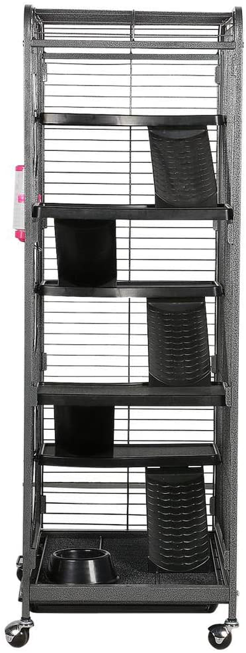 Go2Buy Metal 3 Doors Rats Rabbit Ferret Cage Playpen, 25.2 X 16.9 X 51.6 Inches Animals & Pet Supplies > Pet Supplies > Small Animal Supplies > Small Animal Habitats & Cages go2buy   