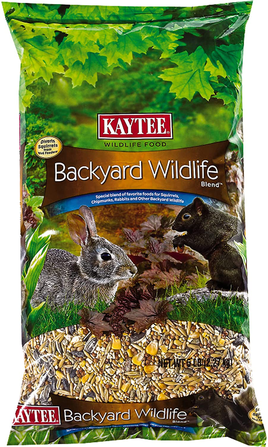 Kaytee Backyard Wildlife Food for Wild Rabbits, Squirrels, and Chipmunks, 5 Lb Animals & Pet Supplies > Pet Supplies > Small Animal Supplies > Small Animal Food Kaytee   