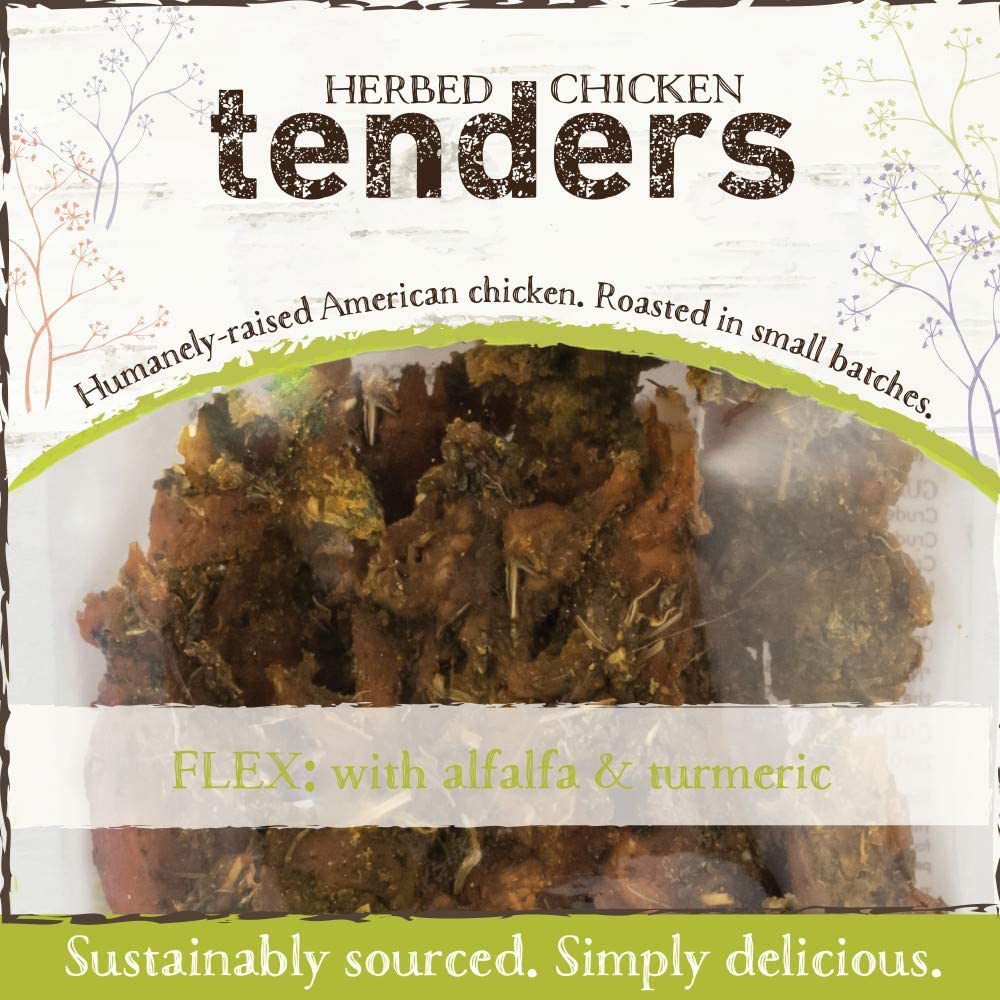 Earth Animal Chicken Tenders Herbed Roasted Natural Dog Treats, Flex 4 Oz - Chicken Jerky for Dogs Made in USA Animals & Pet Supplies > Pet Supplies > Small Animal Supplies > Small Animal Treats EARTH ANIMAL   