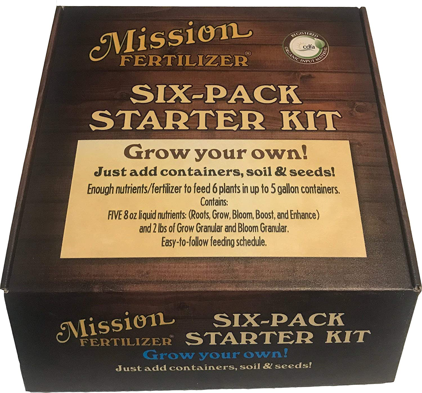 Six-Pack Starter Kit Animals & Pet Supplies > Pet Supplies > Reptile & Amphibian Supplies > Reptile & Amphibian Substrates Mission Fertilizer   